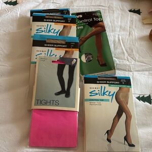 Sheer Support control pantyhose and tights